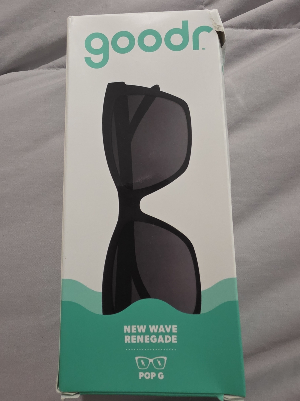 goodr New Wave Renegade Men's Sunglasses — Black